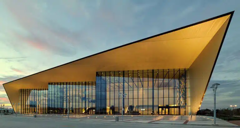 Exterior front view of Owensboro Convention Center